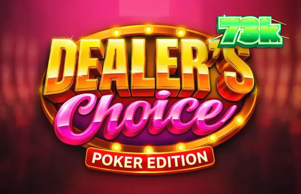 Tampilan visual meja poker hijau dalam slot Dealer’s Choice: Poker Edition